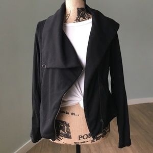 Motorcycle Style Comfy Black Jacket